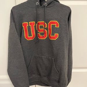 Grey boathouse USC hoodie